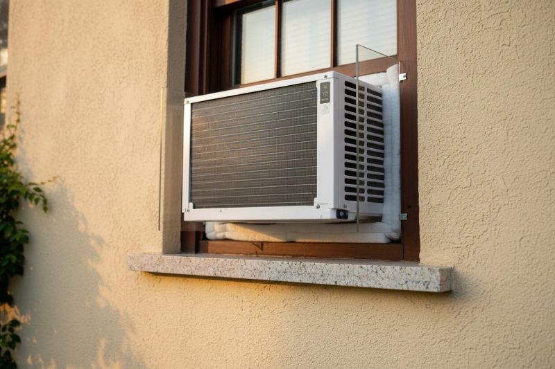 Window Air Conditioner Installation detail
